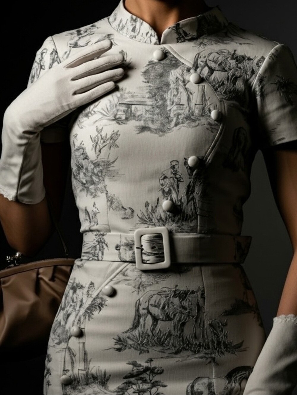 STUNNING Classic French Artistry Meets 1950s Bombshell - Picture 3 of 4